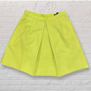 J.Crew Neon Aline Skirt Size 0